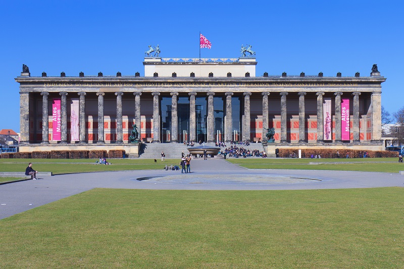 Altes Museum na Ilha dos Museus em Berlim