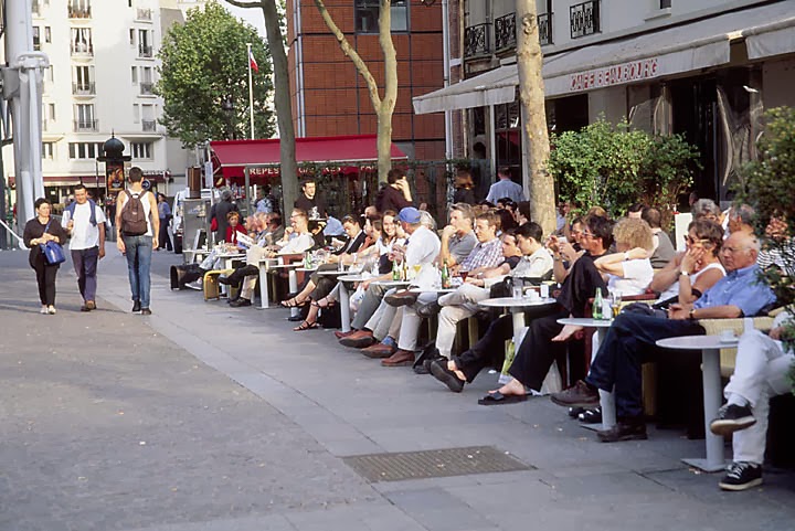 Cafe Beaubourg em Paris