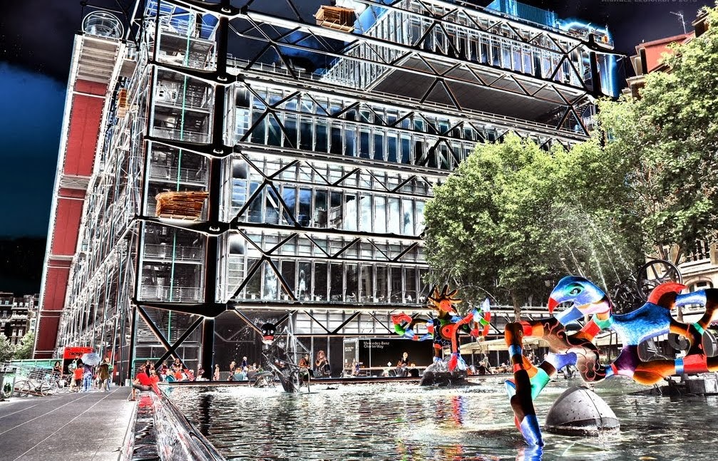 Centro Georges Pompidou em Paris