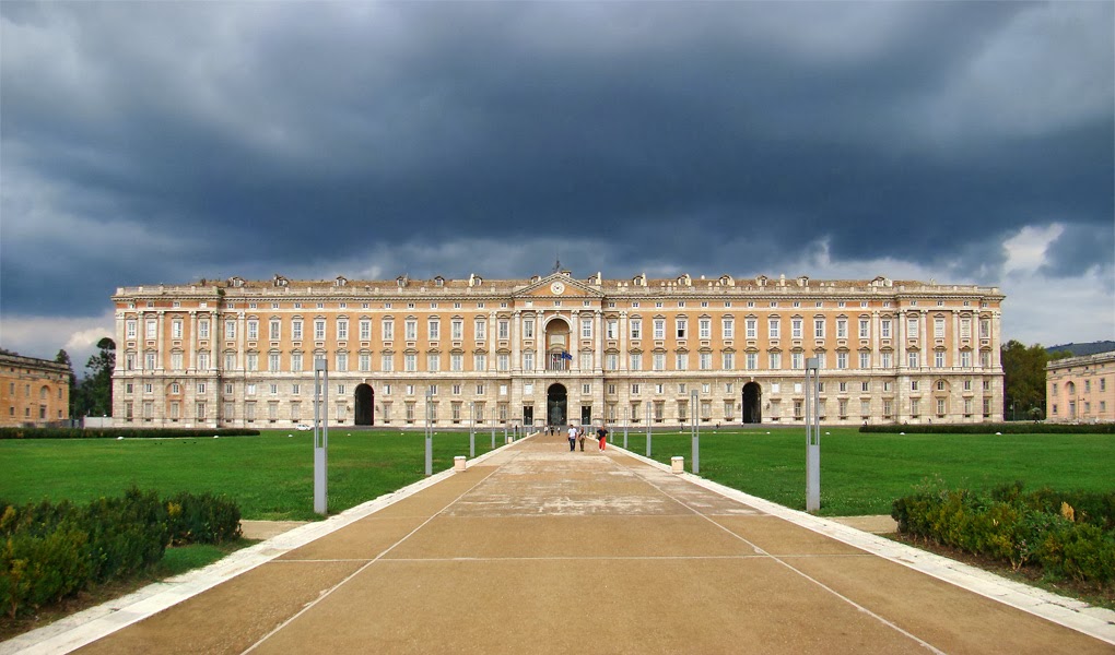 Reggia Palácio de Caserta na Itália