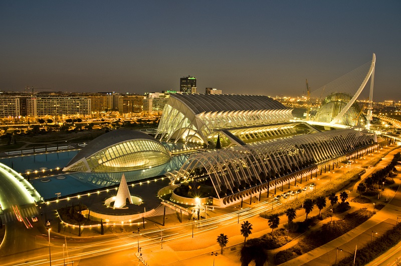 Cidade das Artes e das Ciências em Valência | Espanha