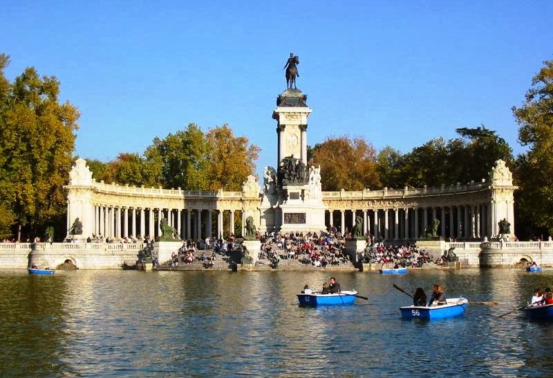 Jardins do Retiro de Madrid