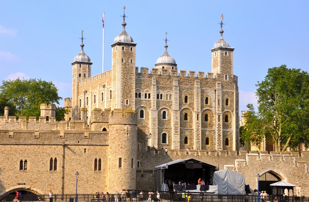 Torre de Londres na Inglaterra