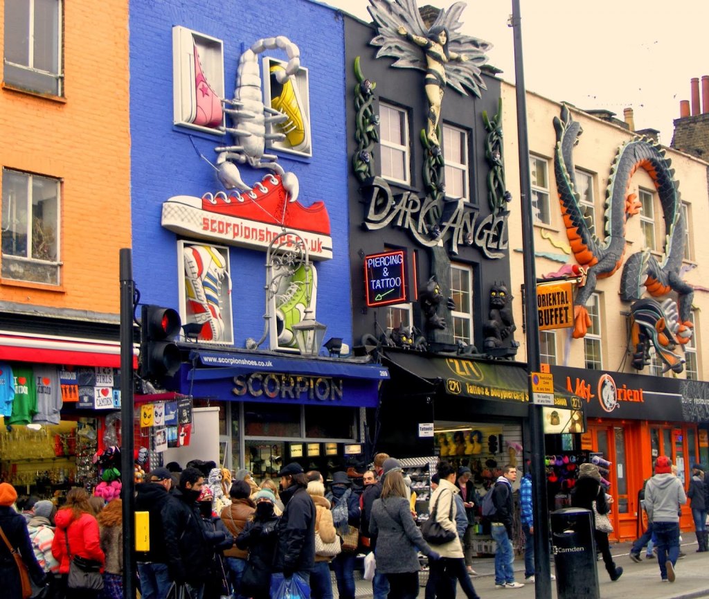 Camden Lock Village em Camden Town