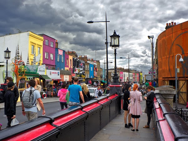 Camden Town em Londres na Inglaterra