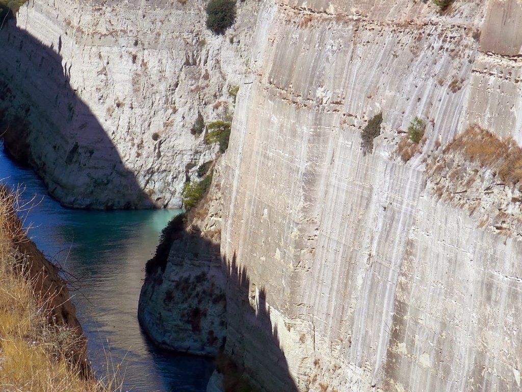 Canal de Corinto na Grécia