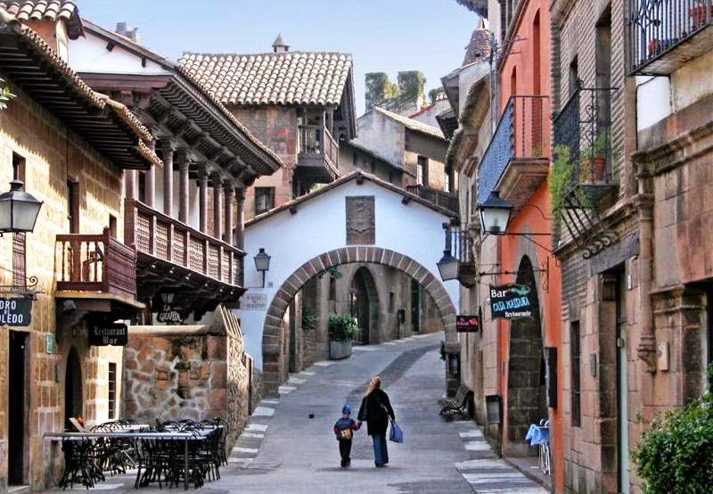 Poble Espanyol em Barcelona 