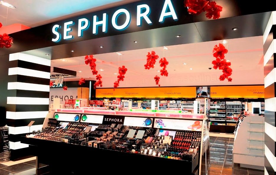 Loja Sephora em Madri