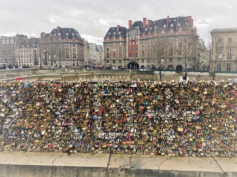 Cadeados do amor na Europa