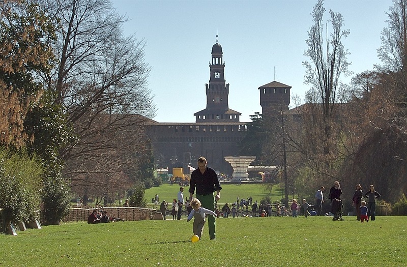 Parque Sempione em Milão | Itália