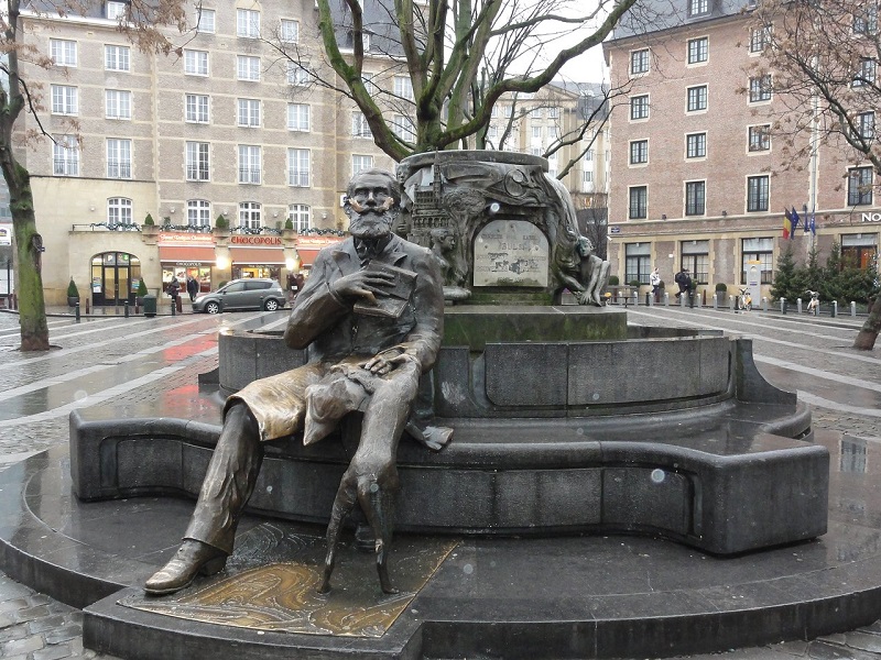 Place de l’Agora em Bruxelas