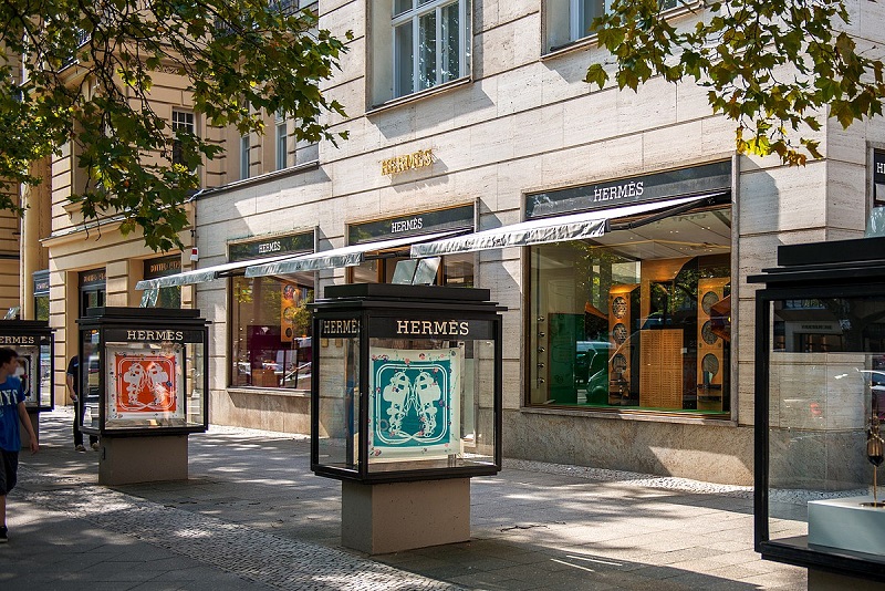 Loja da Hermés na Avenida Kurfürstendamm