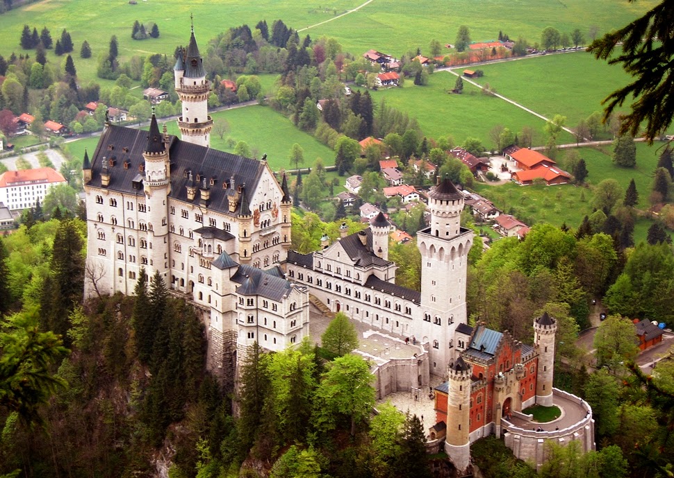 Castelo de Neuschwanstein na Alemanha