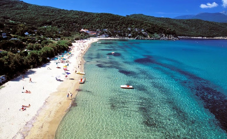 Ilha de Elba na Toscana Itália