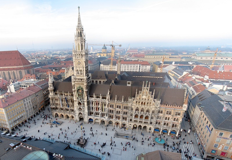 Praça Marienplatz em Munique | Alemanha