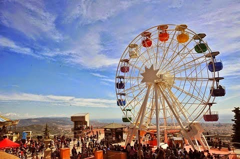 Parc d’Atraccions del Tibidabo em Barcelona