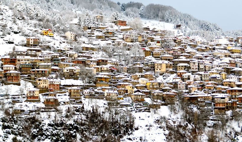 Inverno na Grécia