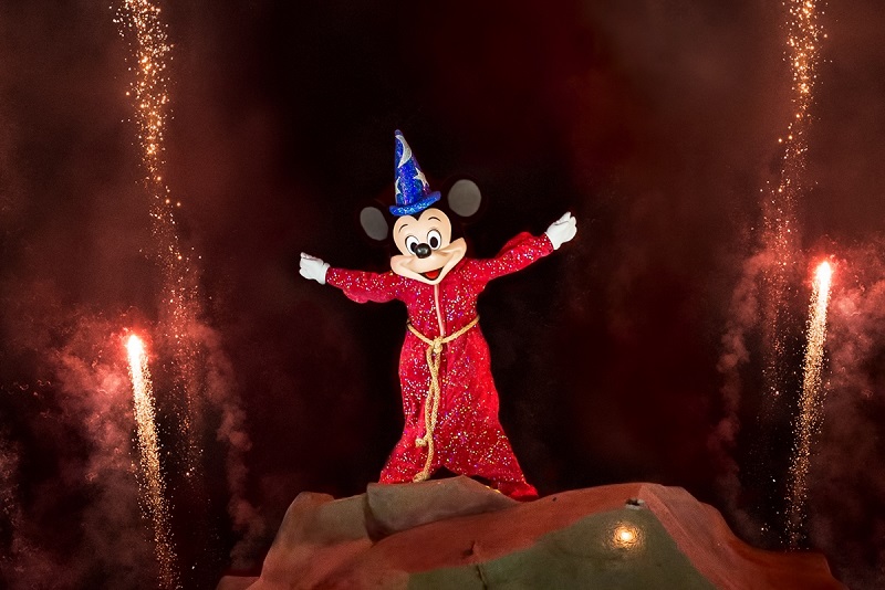 Mickey no Fantasmic Show