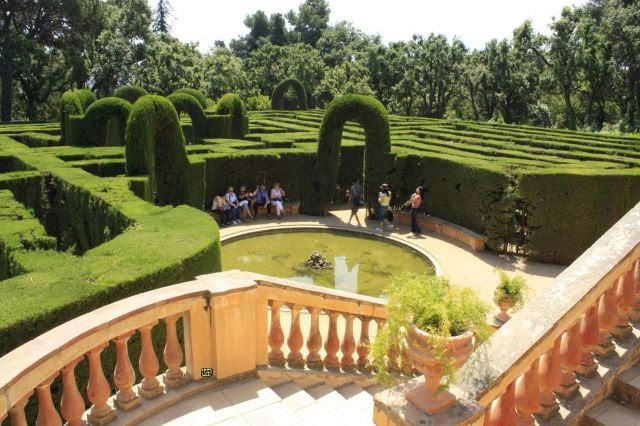 Parc del Laberint d’Horta em Barcelona