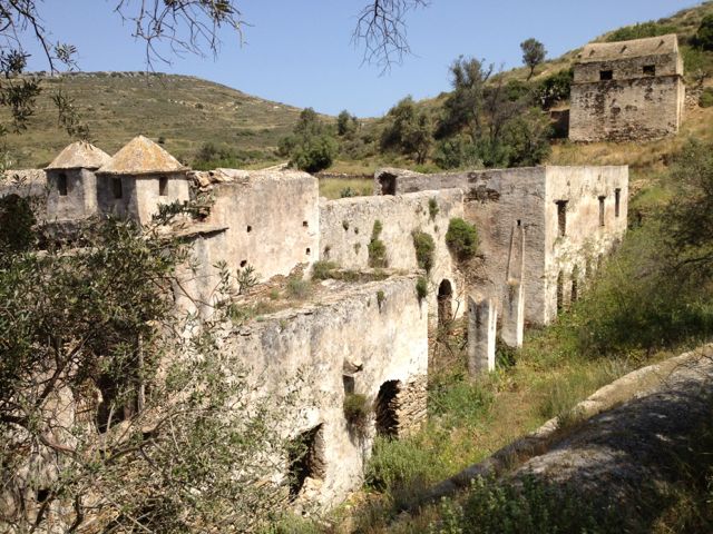 Monastério de Kalamitsia na ilha de Naxos