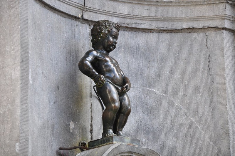 Manneken Pis em Bruxelas