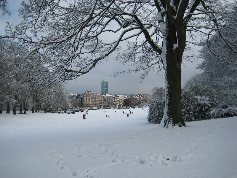 Inverno em Bruxelas