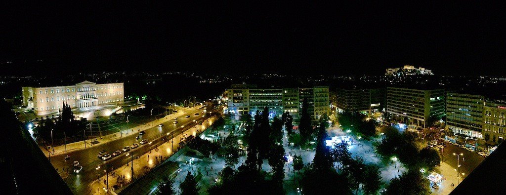 Praça Syntagma em Atenas