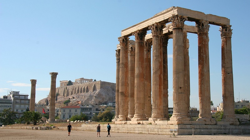 Templo de Zeus Olímpico em Atenas