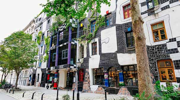 Hundertwasserhaus em Viena | Áustria