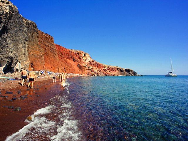 Tempo de avião até Santorini | Grécia