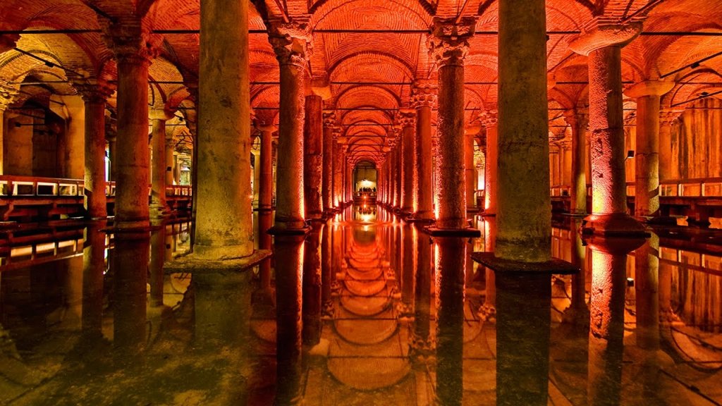 Cisterna da Basílica em Istambul