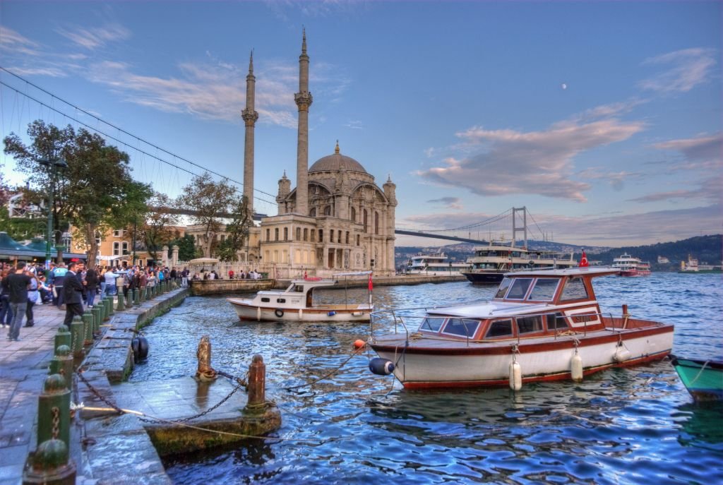 Bairro de Ortakoy em Istambul