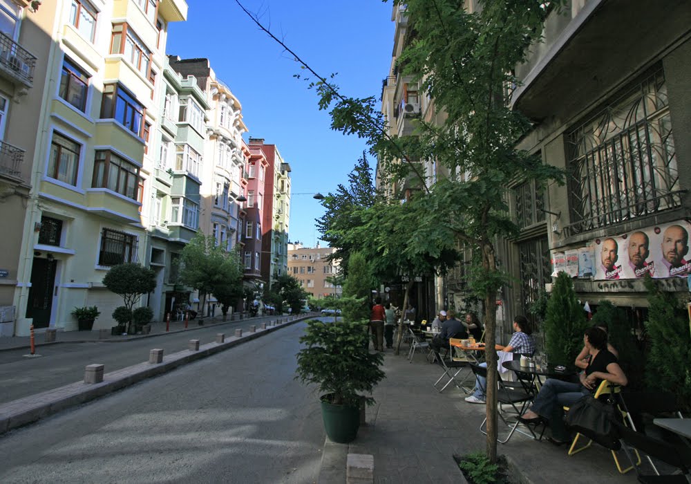 Bairro de Cihangir em Istambul