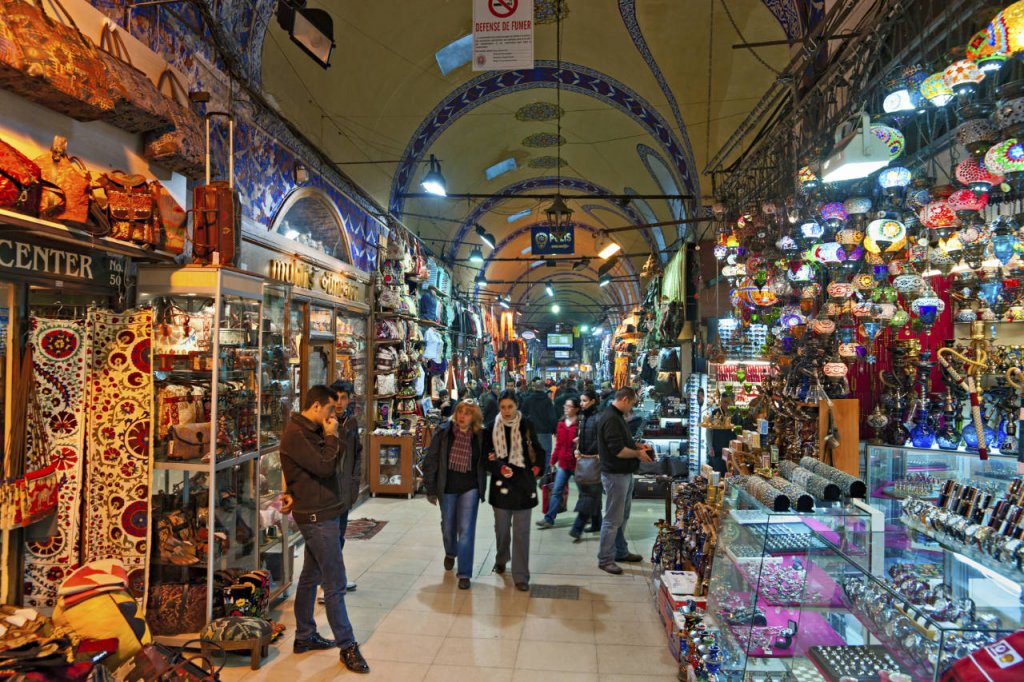 Grand Bazaar em Istambul