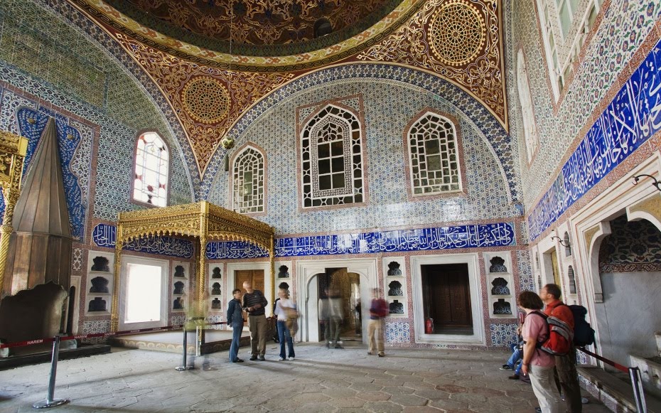 Harén do Palácio Topkapi em Istambul