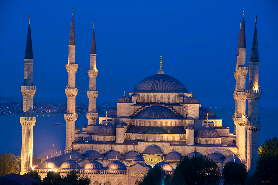 Mesquita Azul em Istambul na Turquia