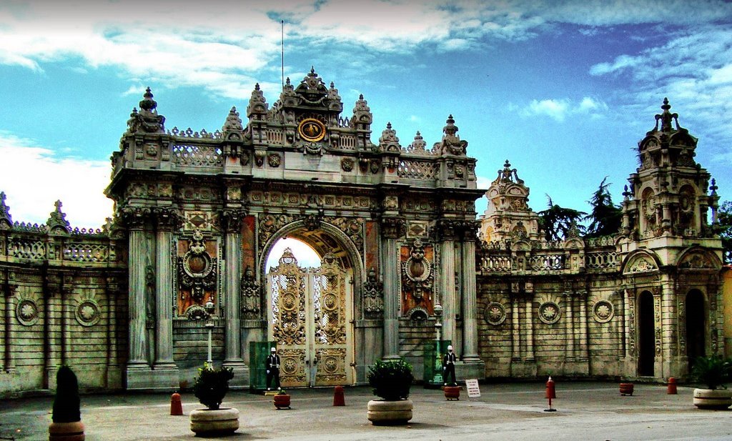 Palácio Dolmabahçe em Istambul na Turquia