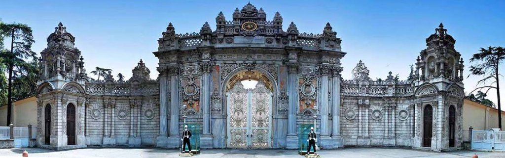 Palácio Dolmabahce em Istambul na Turquia