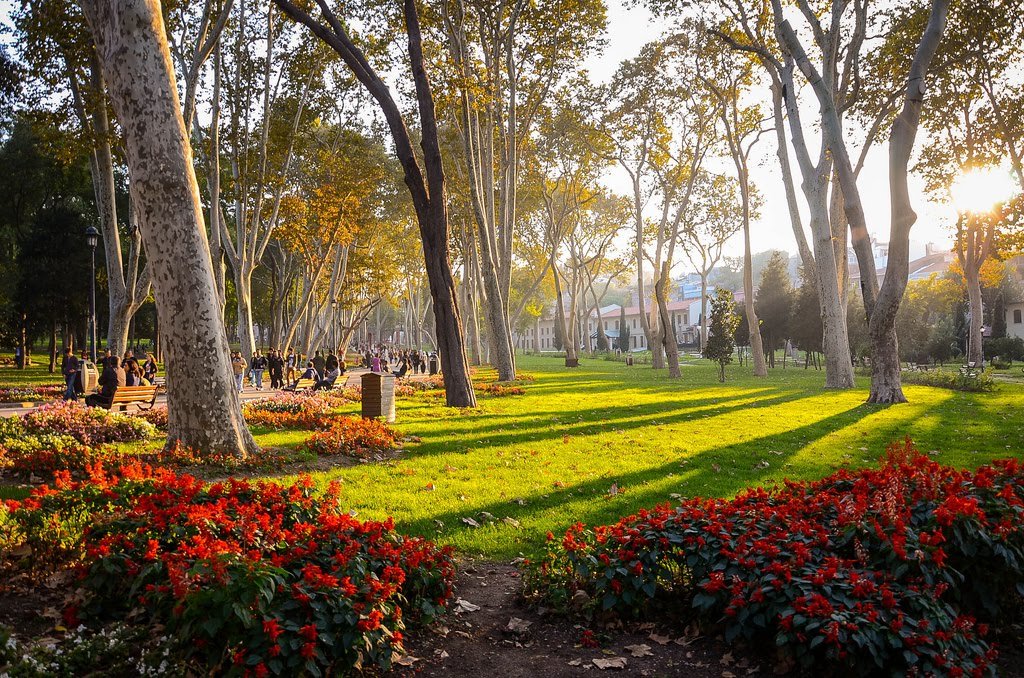 Parque Gülhane em Istambul