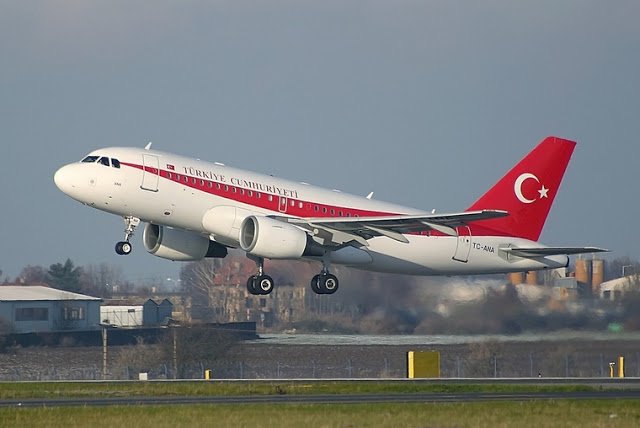 Tempo de avião até a Turquia