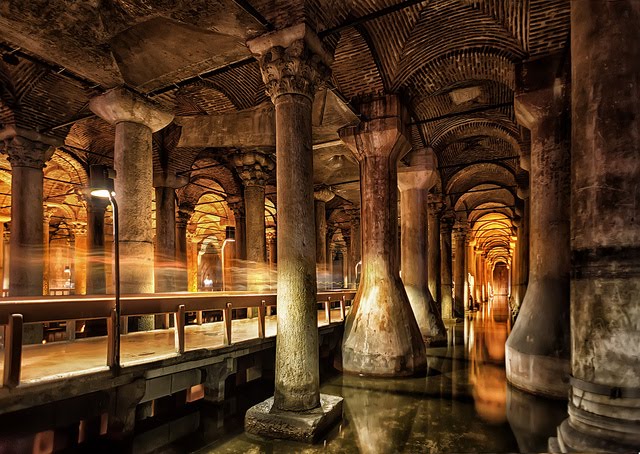 Cisterna da Basílica em Istambul