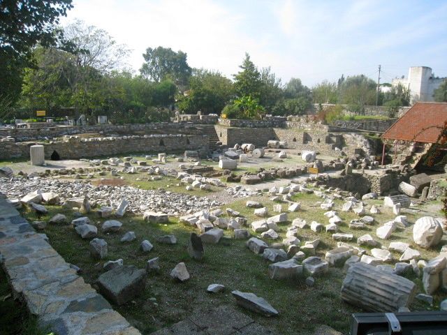 Mausoléu de Halicarnasso em Bodrum na Turquia