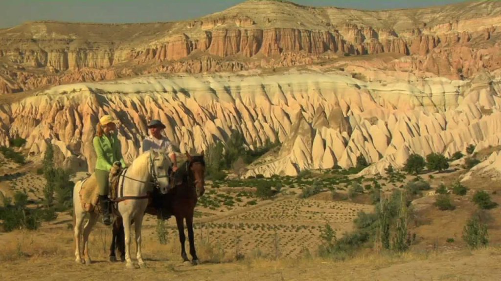 Andar a cavalo nos vales da Capadócia