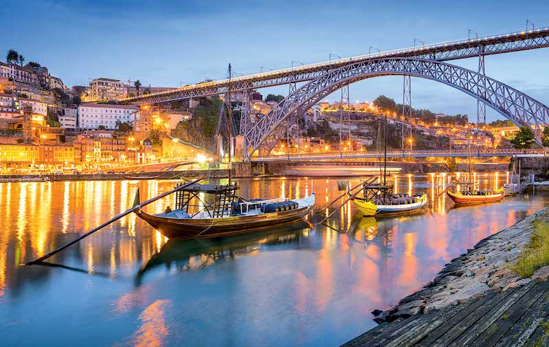 Cruzeiros que saem de Portugal